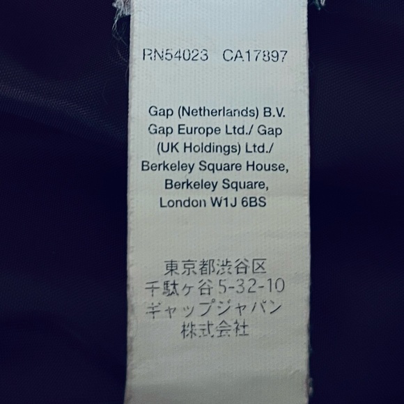 Gap Lightweight Puffer Jacket Ruby Wine Size Small - Picture 5 of 8